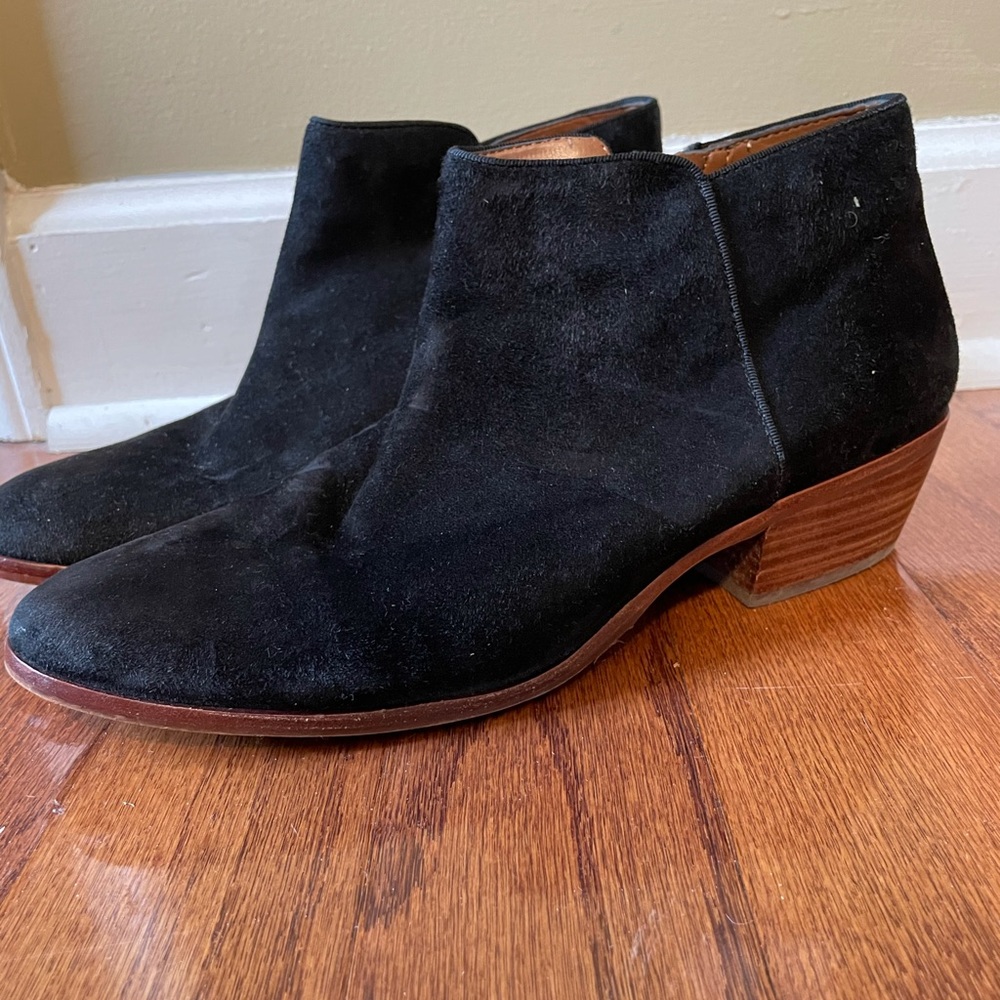 Sam Edelman Black Ankle Boot, Size 10